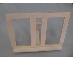 LEGGIO IN LEGNO 30 X 22 CM