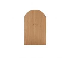 WSUH Anti-skid del basamento della Bookends scaffale di legno della natura Office Home Bookends (Colore : Round)