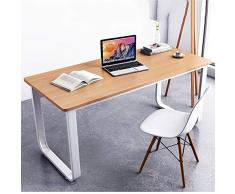CDTO Moderna Postazioni di Lavoro per Computer, Spaziose Tavolo da Ufficio Multiuso Risparmiare Spazio Telaio in Acciaio Studio Home Ufficio Pc-c 100x70cm/39.4x27.5inch
