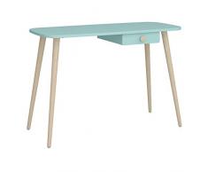 Steens Gaia Scrivania, Legno ingegnerizzato, Menta, Sottile