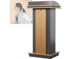 MYZIJI Leggio per Pulpito in Legno Podio in Legno Adatto for chiese, Hotel, Istruzione, Banchetti di Formazione, Supporti for discorsi