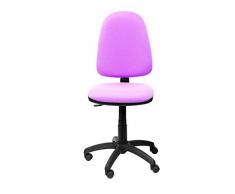 Piqueras Y Crespo 04CP – Sedia da ufficio ergonomica, Sedile e schienale rivestiti in tessuto BALI viola