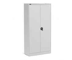 Fromm & Starck Armadietto In Metallo Per Ufficio Armadio Metallico STAR_MCAB_29 (180 Cm, Grigio, 4 ripiani)