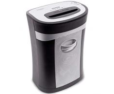 Duronic PS591 Distruggidocumenti 22 fogli A4 - Capacità 33 L - Funzione distruggi carte di credito e CD – Taglio incrociato – Ideale per casa e ufficio