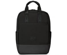 Johnny Urban Zaino Donna Nero - Jona Medium - Elegante Zainetto alla Moda per Lavoro e Ufficio - Design Casual con Spazio per Laptop Portatile - Idrorepellente