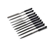 Lorenlli 10 pz file di raspa di legno ago t12 mini set di file strumenti per intaglio strumento di archiviazione in metallo lavorazione del legno fai da te hobby strumento mano