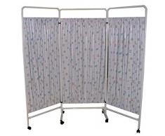 Paravento 2 corpo in acciaio inox