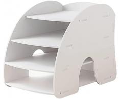 ZBOYZ Libreria Piccola Libreria In Piedi Da Appoggio Per Libri Espositore Per Libri Scaffale Per Libri Organizzatore Per Home Office Scaffale Libreria