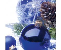 Sigel DP034 - Carta da lettere natalizia, motivo "Blue Harmony", A4, 100 fogli