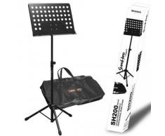 Bespeco Leggio completo con tavola forata in alluminio per orchestra. Dimensioni tavola 49x33, MS3P