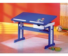 Links - 40100600, Scrivania per bambini, con ripiano regolabile, Blu (blau)