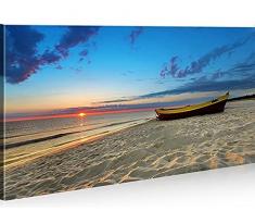 islandburner Quadro Moderno Vacanze al Mare Stampa su Tela - Quadro x poltrone Salotto Cucina mobili Ufficio casa - Fotografica Formato XXL Quadri