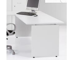 Scrivania Ufficio 180X80xH72 pannello struttura legno 620 Fumu Net