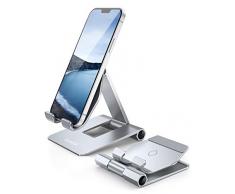Lamicall Supporto Telefono Regolabile, Dock Telefono - Pieghevole Supporto Dock per iPhone 12 Mini, 12 PRO Max, 11 PRO, XS Max, XS, XR, X, 8, 7, 6 Plus, Samsung S10 S9, Scrivania, Tablet e Smartphone