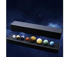 Sistema solare Otto pianeti Decorazioni Burattato Chakra Guarigione Reiki Pietre preziose di cristallo Set di sfere Decorazioni per la scrivania dellufficio domestico