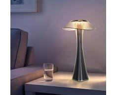 ZMH Lampada da tavolo LED lampade in titanio - Dimmerabile lampade da tavolo e abat-jour con batteria ricaricabile lampada da comodino interna lampada da tavolo dayable con ricarica USB