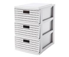 Sundis 4536011.0 Cassettiera, Bianco, 25.5 x 18 x 28.5 cm