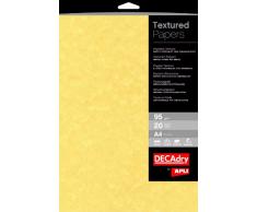 Decadry PCl1600 Carta Pergamenata, A4, Oro, 95 G/Mq, Confezione da 100