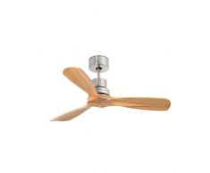 Ventilatori da soffitto senza luce mini Lantau - pino naturale 33509