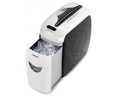 Rexel Style 5 Distruggidocumenti, Taglio a Frammenti, 5 Fogli, per uso Domestico e/o Piccoli Uffici, Capacità 7.5L, Nero/Bianco, Style, 2101941