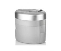 Distruggi documenti a4 per casa a frammenti elettrico piccolo trita documenti micro ufficio P3 (5X47mm) Tritacarta Cestino 5L Home Office Shredder Silenzioso Da Tavolo 4 Fogli A4 E Carte Di Credito