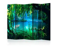 PARAWENTO B&D XXL murando Paravento Natura 225x172 cm Stampa unilaterale su Tela in TNT Parete Divisoria Interno Separatore Stanza Pieghevole Decorazioni Cascata c-B-0132-z-c