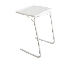 Tavolino Divano con Ruote Tavolo Semplice multifunzione tavolo pieghevole portatile fai da te Altezza Regolazione del computer scrivania accanto divano letto for notebook portatile scrivanie tabella d