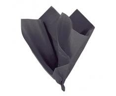 Unique Party 6284 Fogli di Carta Velina Nera, Confezione da 10