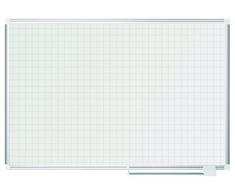 Bi-Office MA0547830 - Planner Lavagna Magnetica, 120 x 90 cm, Bianco