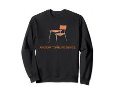 Antico Tortura Dispositivo Scuola Scrivania Divertente Design Homeschool Felpa