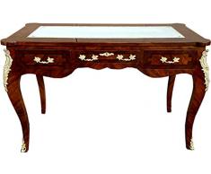 Casa Padrino Scrivania barocca segretaria Marrone - mobili in Stile Antico