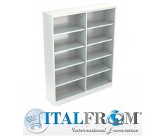 ARMADIO IN METALLO PER UFFICIO ARCHIVIO ARMADI METALLICI ARMADIETTO METALLICO 150x45x200 A GIORNO-CONSEGNA 30 GIORNI