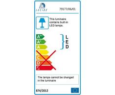 Lucide foskal – Lampada da soffitto – Diametro 34,5 cm – LED – 1 X 12 W 2700 K – Ottone 01, Metallo, Brass 01, Integriert 6 wattsW 230 voltsV