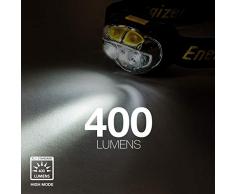 Energizer Torcia Frontale, Vision Ultra HD LED Lampada Frontale, Batterie Incluse