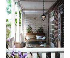 Philips Robin Lampada a Sospensione LED per Esterni Giardino, Nero