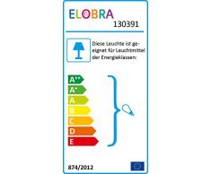 Elobra - Plafoniera Fussball Arena, legno, blu/verde, a + +