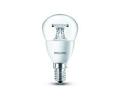 Philips Lampadina LED E14, 5.5 W Equivalenti a 40 W, Luce Bianca Naturale Calda