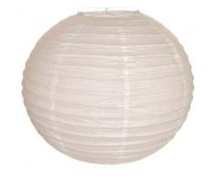 SODIAL (R) Bianco cinese/ giapponese lanterna di carta / lampada Diametro 8 "