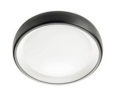 PLAFONIERA TONDA MEDIA 13W LED SMD GRIGIO (085198)