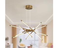 Lampadario moderno a LED Sputnik, con 12 teste per soggiorno, sala da pranzo, cucina, camera da letto