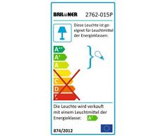 Briloner Leuchten LED lampada con morsetto, Faretto con morsetto lampada, morsetto Lampada, lampada da tavolo, anklemm a LED, lampada da tavolo, lampada da comodino, lampada da lettura letto, soggiorno lampade da tavolo, da lettura, flessibile