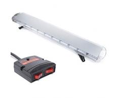 Barra luminosa a LED Barra di avvertimento Riparatore Girofano Luminoso Avviso Spia di avvertimento Barra Tetto Luminoso Riparatore Giroscopio