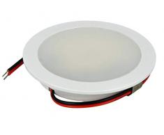 LEDLUX Mini Faretto Led Da Incasso Rotondo 5W AC/DC 12V DC 24V Foro 60mm Dimmerabile PWM