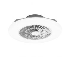 LEDVANCE Smart WiFi LED luce del ventilatore a soffitto, bianco, con tecnologia UV-C per la disinfezione dellaria con Wifi, controllabile tramite app e assistente vocale