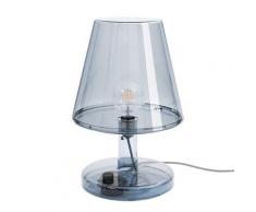 Fatboy® Trans-parents Grigio | Grande lampada da tavolo trasparente | Retrò | Illuminazione a LED | Efficienza energetica | Intensità luminosa regolabile | Multifunzionale