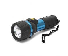IMPULSE: torcia LED 3W 2D, in alluminio e rubber