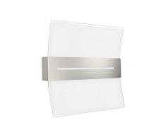 Philips Lighting Brazos - Lampada da Parete LED 6W, acciaio spazzolato