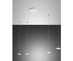 FABAS LUCE 3444-49-102 SOSPENSIONE LED DIM SUSANNA 32W 2880Lm COLORE BIANCA