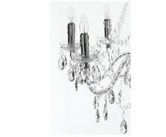 Wink design, Boston, Lampadario 8 Luci, Trasparente, Diametro 80 cm/Altezza 77 cm