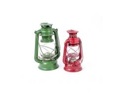 Lanterna Stabile lampada rossa lampada ad olio lampada lanterna kerosene XL 280 millimetri / colore della miscela /